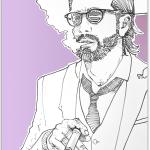 "The guy and the smoke"