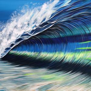 Miami Blue (Canvas Print)